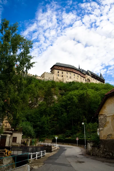 Eski kale ve şehir — Stok fotoğraf