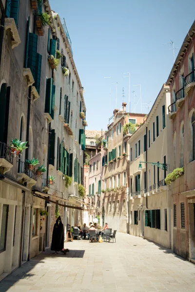 Street Cafe. Venice — Stock Photo, Image