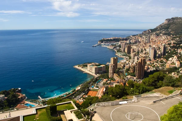 Монако. Вид сверху — стоковое фото