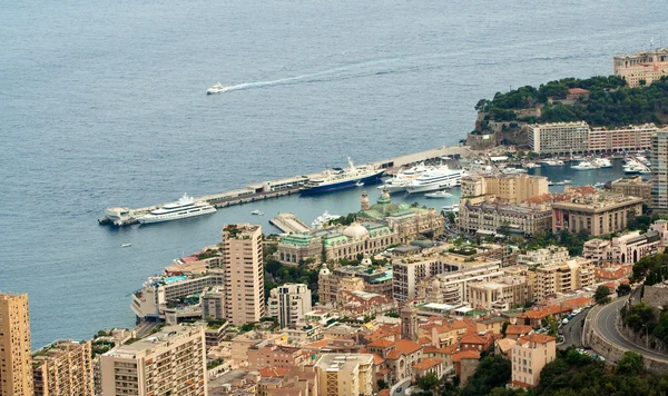 La Condamine, Monaco - port of Monaco — Stock Photo, Image