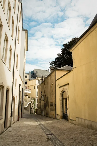 Старые улицы. Люксембург — стоковое фото