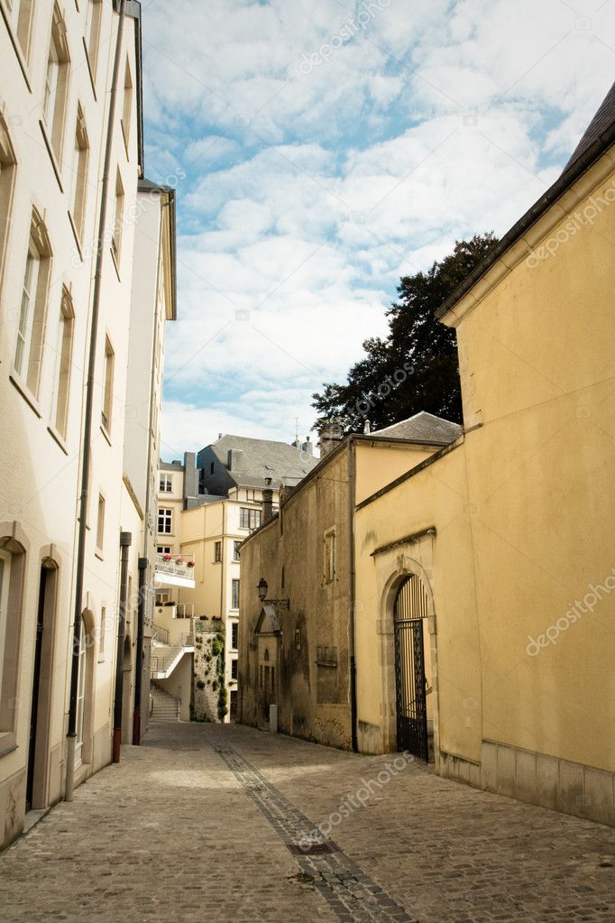 Old streets. Luxembourg