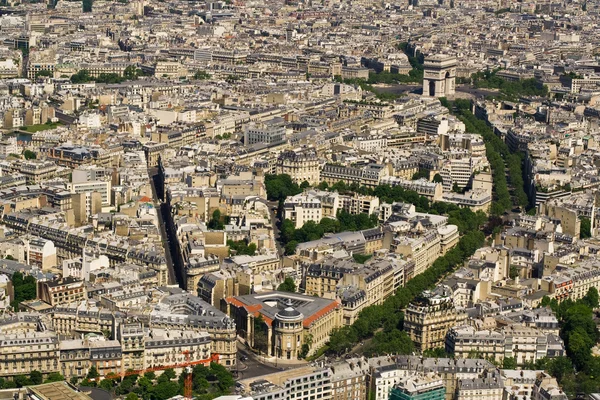 В Париж. Вид с воздуха — стоковое фото