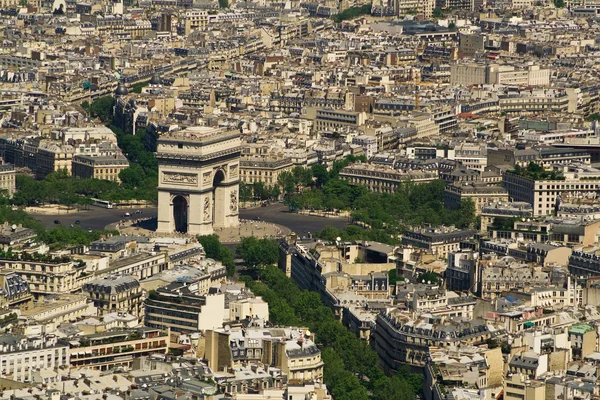 Paryż. widok z lotu ptaka — Zdjęcie stockowe