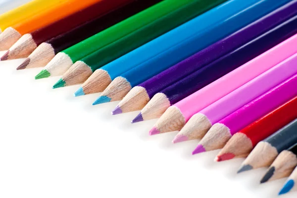 stock image Set of pencils of different colors