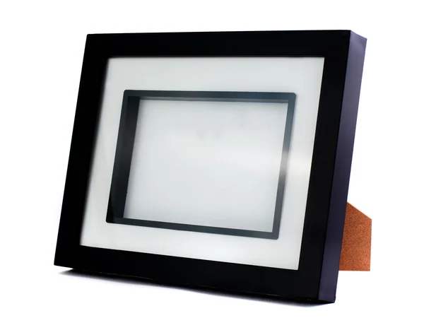 stock image Simple black photo frame