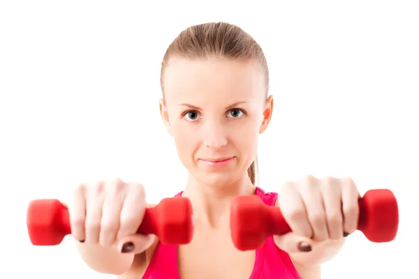 Young fit woman working out — Stock Photo, Image