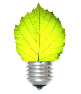 Green energy concept clipart