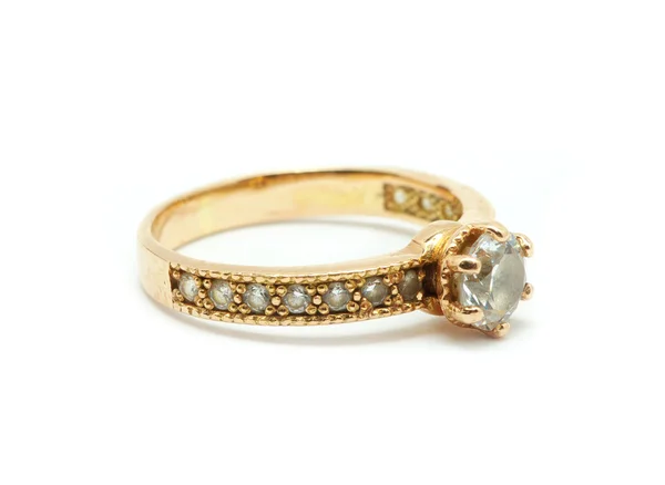 Złoty pierścień — Zdjęcie stockowe