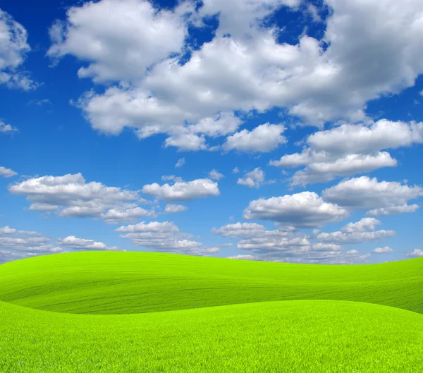 Grüne Hügel — Stockfoto