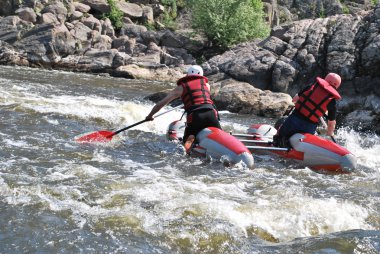 Kayak. Rafting.