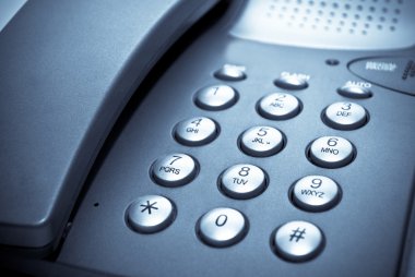 Macro telephone clipart