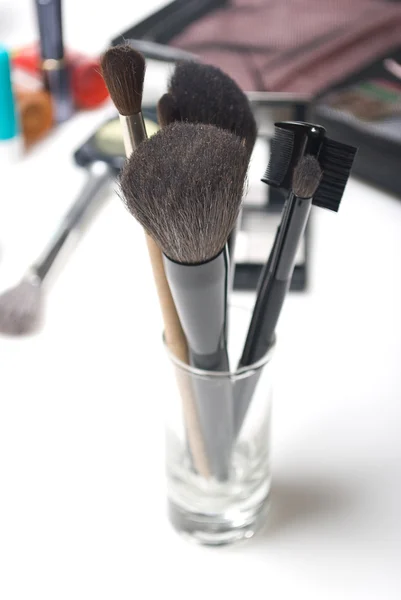 Profesionální make-up nástroje — Stock fotografie
