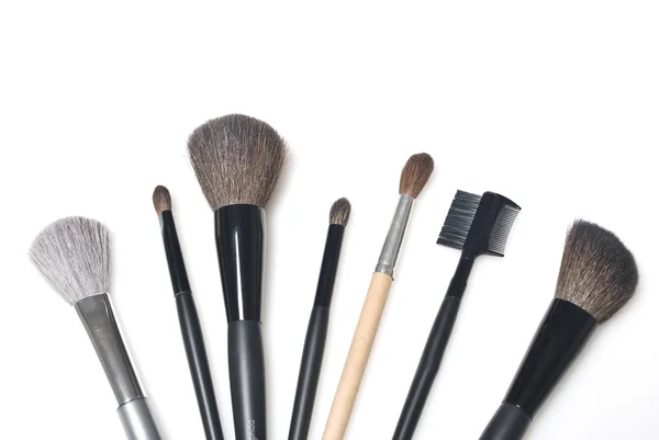 Set of cosmetic brushes — Stock Photo, Image