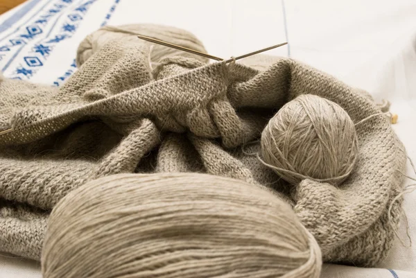 뜨개질 바늘 — 스톡 사진