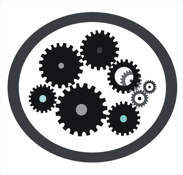 Gears icons — Stock Photo, Image