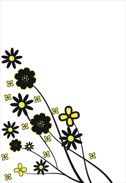 花カード — ストック写真