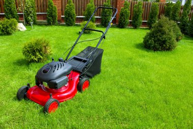 Lawn mower clipart