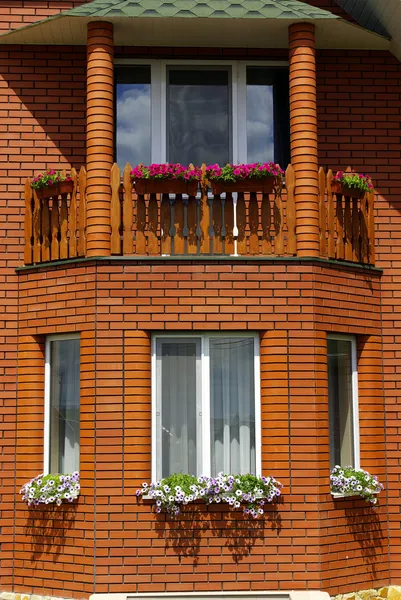 Windows будинок — стокове фото
