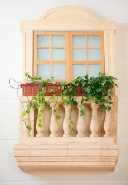 Decorative balcony clipart