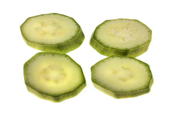 Slices of vegetable marrow — Stock Photo, Image