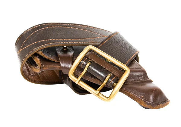 Russian army belt and holster — Stock Photo, Image