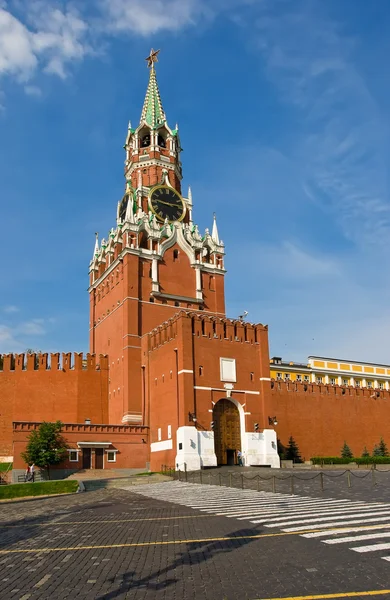 Spasskaya tornet i Moskva Kreml — Stockfoto