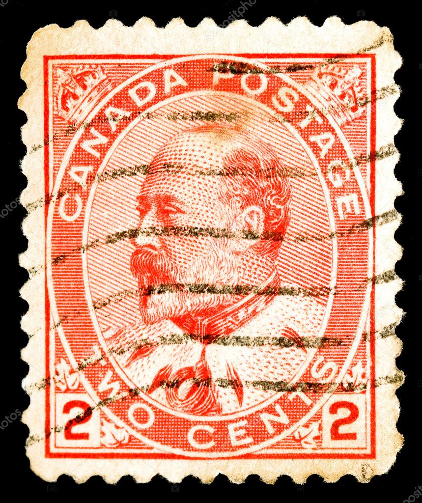 Vintage Canadian Postage Stamp – Stock Editorial Photo © blinow61 #1142142