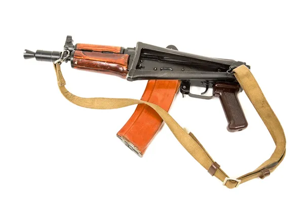 Автоматическая винтовка АКС-74У — стоковое фото