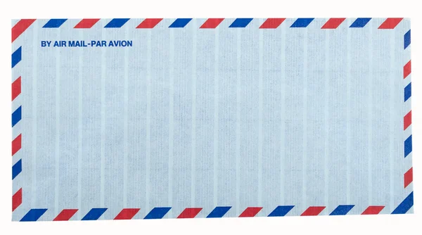 Авіапоштою лист конверт — стокове фото