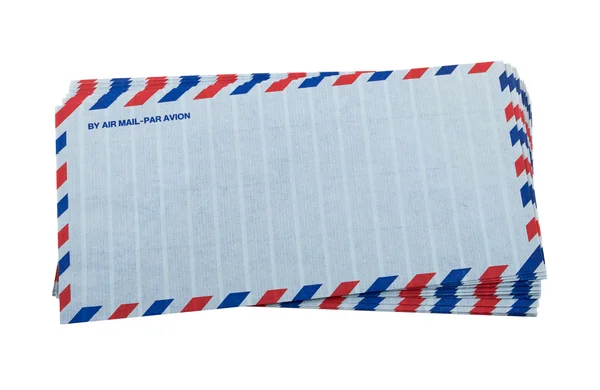 Sobre carta de correo aéreo —  Fotos de Stock