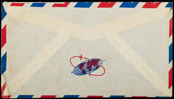 Vintage légipostai levél boríték — Stock Fotó