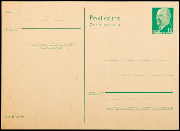 Vintage Pocztówka — Zdjęcie stockowe