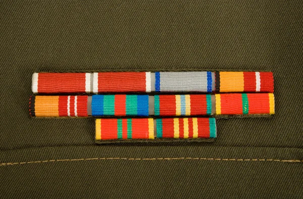 Military ribbons — Stock Photo, Image
