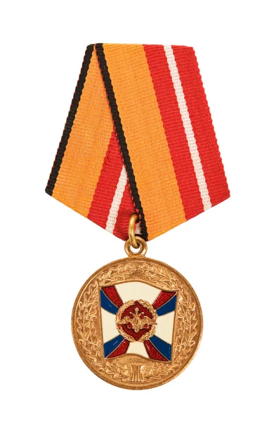 Russisk medalje – stockfoto