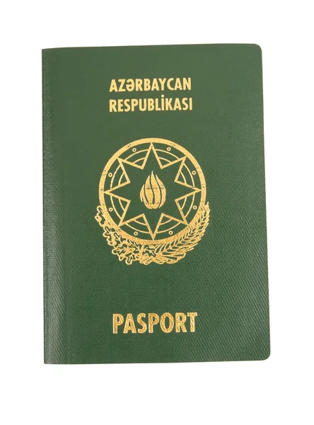 Aserbajdsjansk pass – stockfoto