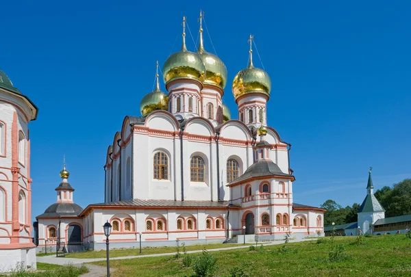 Orthodox church. Iversky monastery — Stock Photo, Image