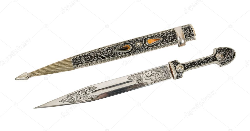 Knife and scabbard Stock Photo by ©blinow61 1766184