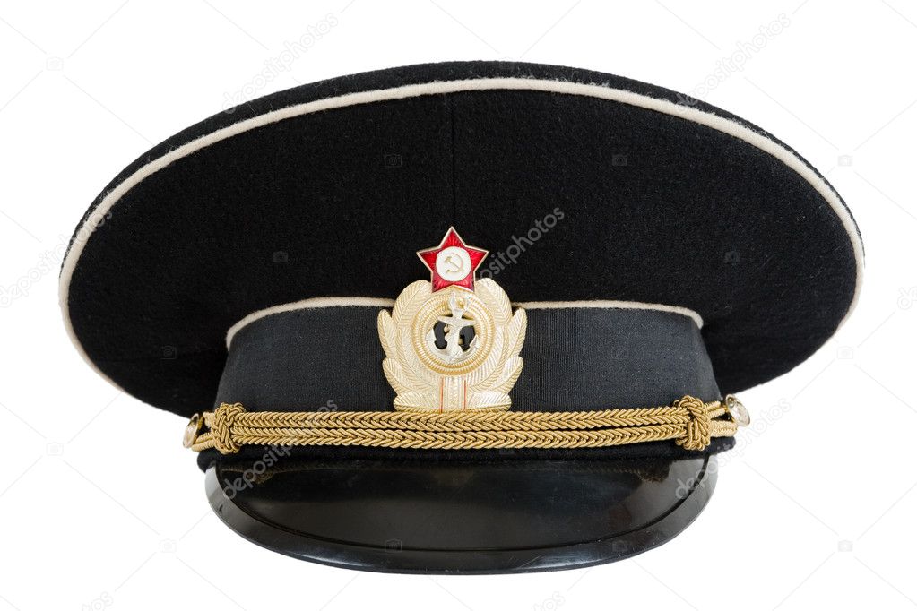 Russian navy service (peak) cap