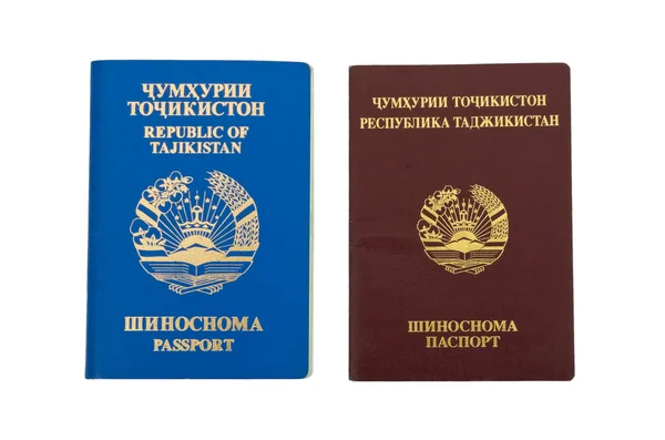 Tadzjikistan paspoorten — Stockfoto