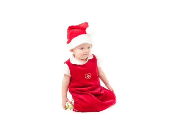 Pequena menina de Natal — Fotografia de Stock