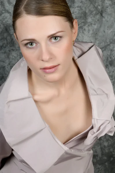 Close up retrato de mulher — Fotografia de Stock