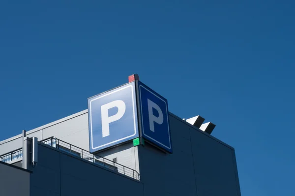 stock image Parking sign