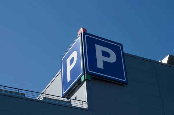 stock image Parking sign