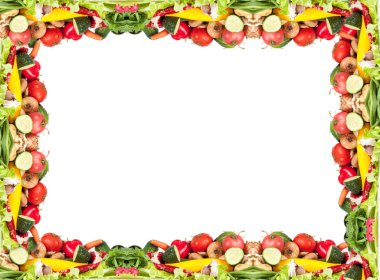 Vegetabe frame clipart