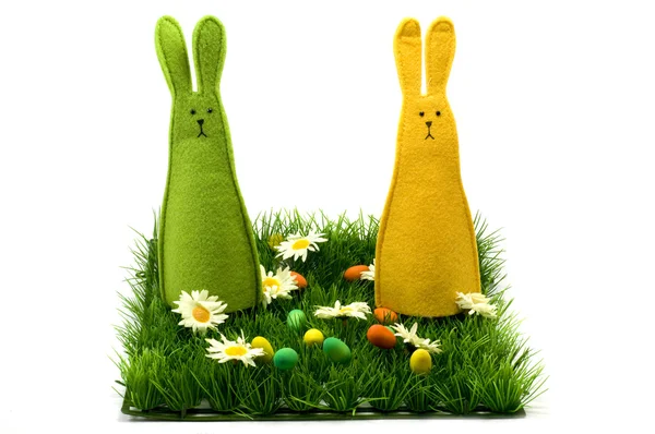 Easter bunnies — Stock Photo, Image