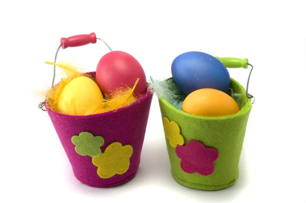Easter pails — Stock Photo, Image