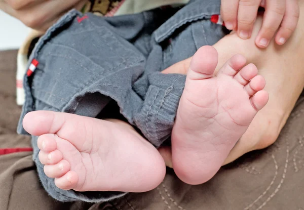 Newborn foot — Stock Photo, Image