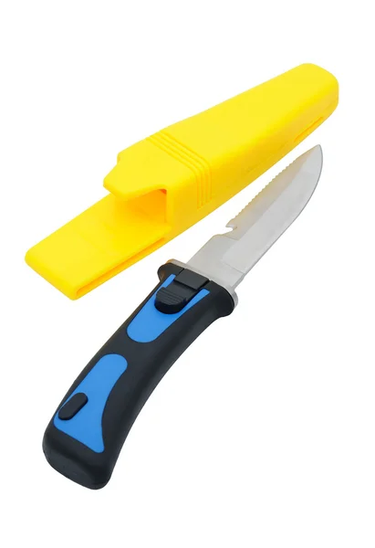 Knife with a sheath — Stock Photo, Image