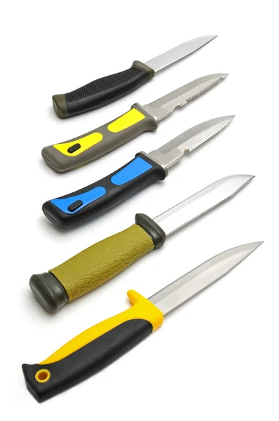 Lovecké nože — Stock fotografie